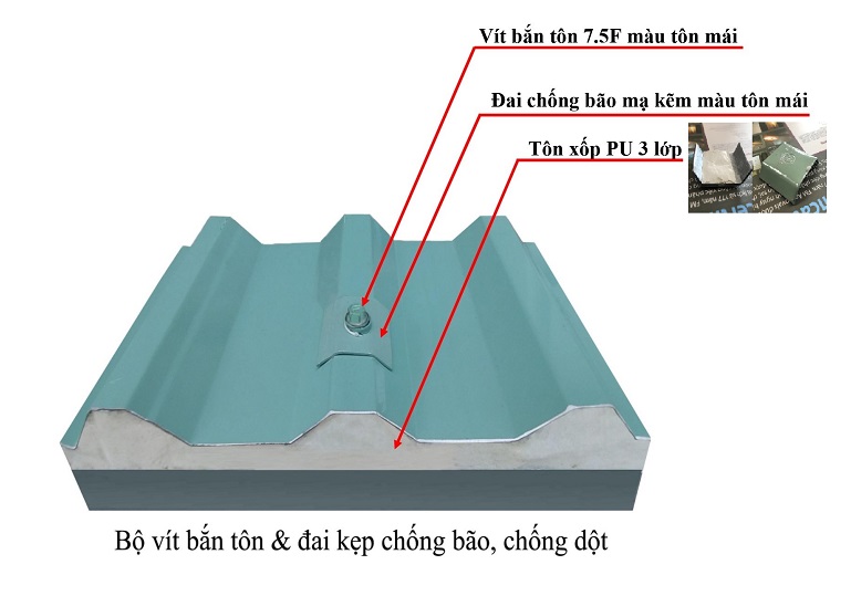 Thép Đà Nẵng - Báo Giá Tôn PU Cách Nhiệt Tại Đà Nẵng Mới Nhất 2026 Chuẩn Kỹ Thuật giá tôn pu cách nhiệt tại đà nẵng với cấu tạo 3 lớp chống nóng tiêu chuẩn